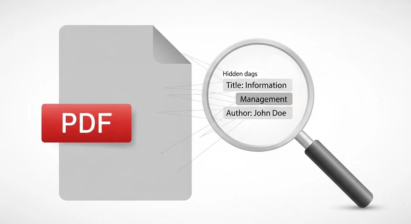 كيفية تحرير بيانات تعريف PDF (المؤلف، العنوان)