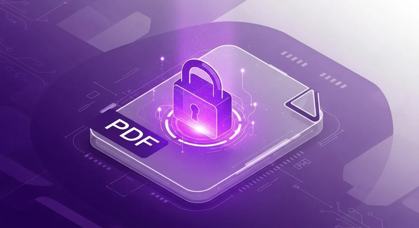 كيفية حماية ملف PDF بكلمة مرور