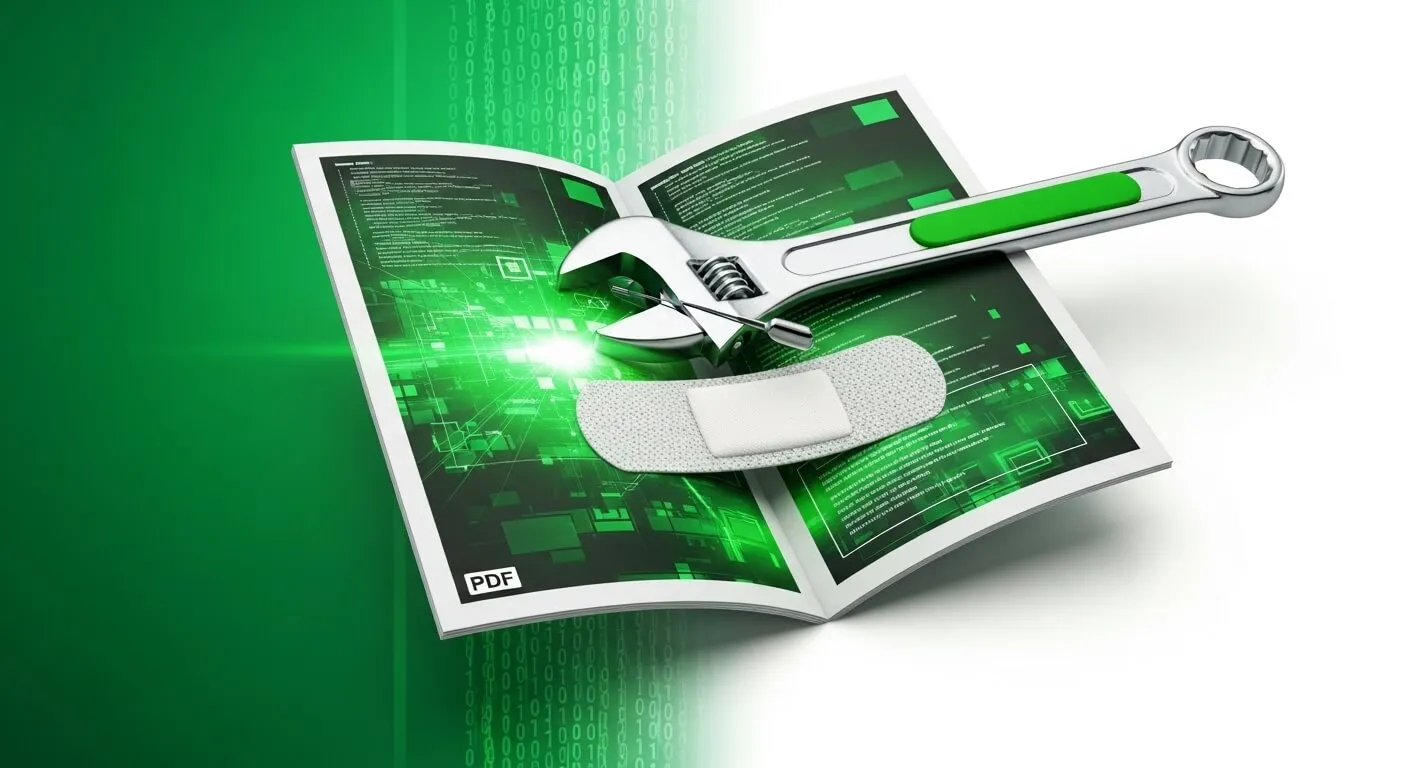 كيفية إصلاح ملف PDF تالف أو معطوب