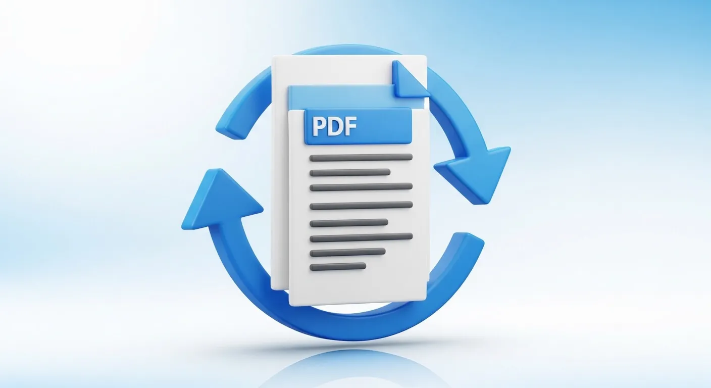 كيفية تدوير صفحات PDF